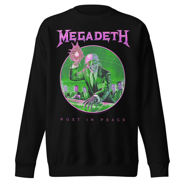 Megadeth Purple Rust Jumbo Print Sweatshirt - HYPER iCONiC.