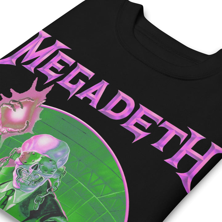 Megadeth Purple Rust Jumbo Print Sweatshirt - HYPER iCONiC.