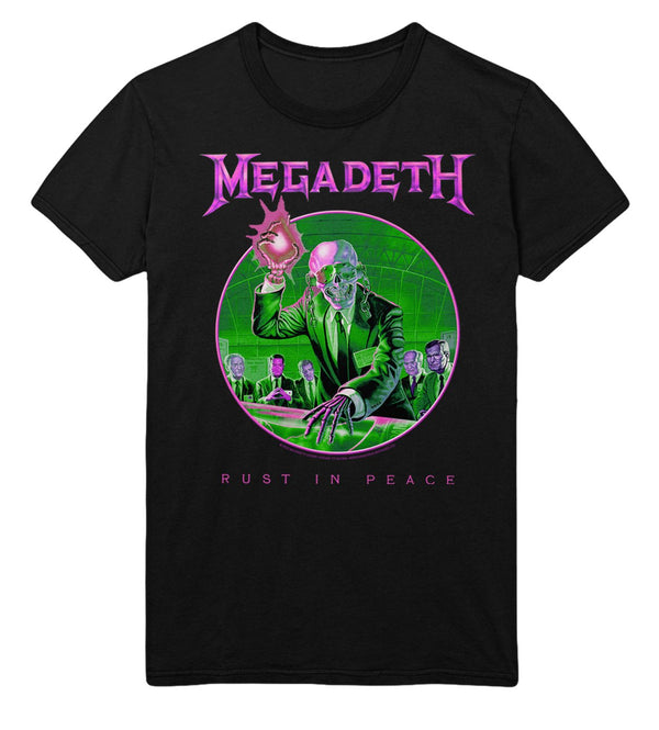 Megadeth Purple Rust T-Shirt - HYPER iCONiC.