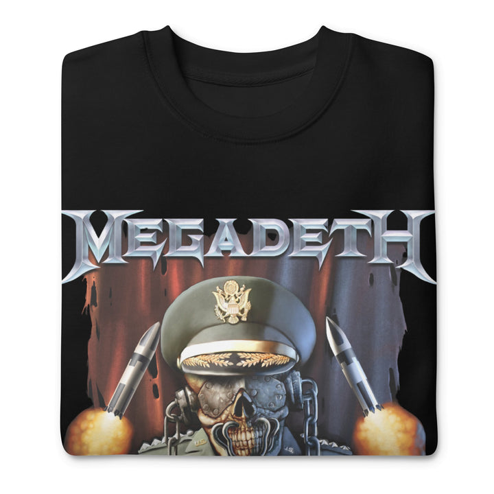 MegaDeth - Rattlehead Vic Jumbo Print Sweatshirt - HYPER iCONiC.