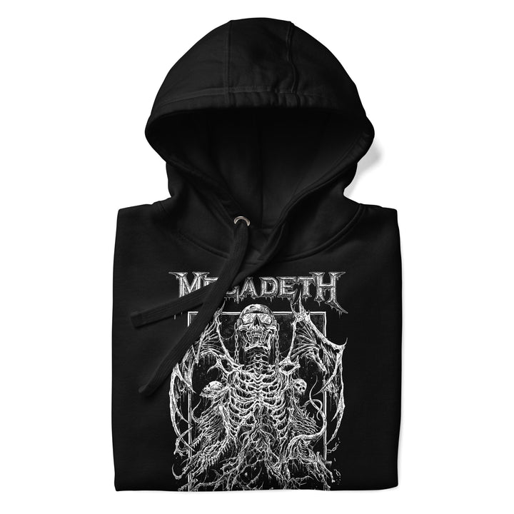 Megadeth Skeleton Wings Classic Hoodie - HYPER iCONiC.