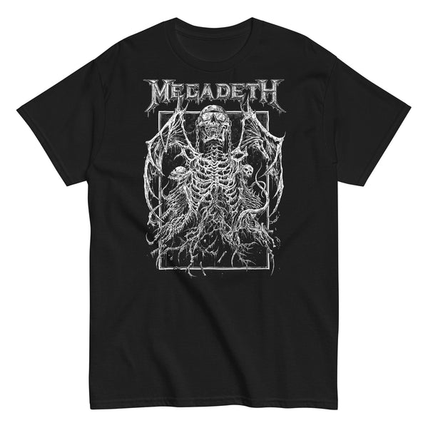 Megadeth - Skeleton Wings T-Shirt - HYPER iCONiC.