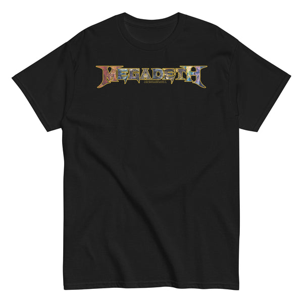 Megadeth - Vic Lettered Logo T-Shirt - HYPER iCONiC.