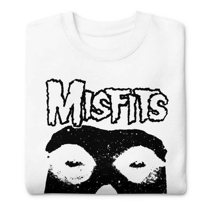 Misfits Black Skull Jumbo Print Sweatshirt - HYPER iCONiC.