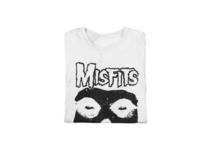 Misfits Black Skull Jumbo Print T-shirt - HYPER iCONiC.