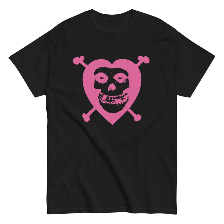 Misfits Heart Skull Logo T-Shirt - HYPER iCONiC.