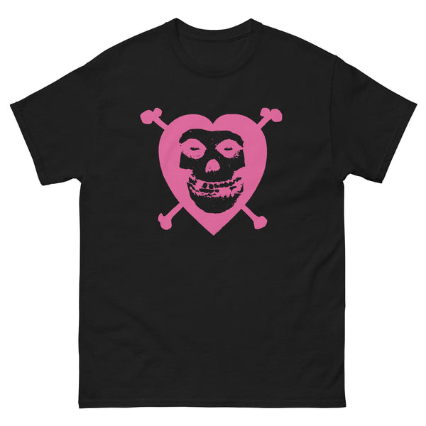 Misfits Heart Skull Logo T-Shirt - HYPER iCONiC.