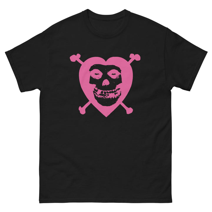 Misfits Heart Skull Logo T-Shirt - HYPER iCONiC.