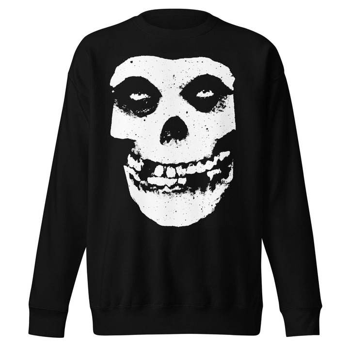 Misfits Large Skull Jumbo Print Sweatshirt - HYPER iCONiC.