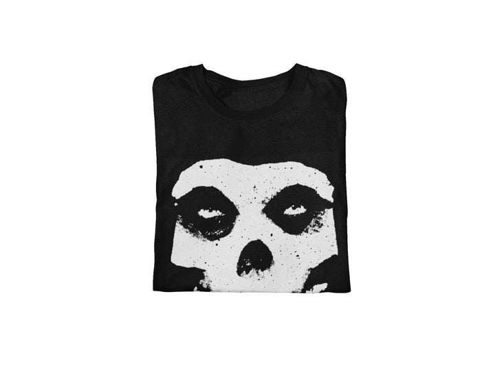 Misfits Large Skull Jumbo Print T-shirt - HYPER iCONiC.