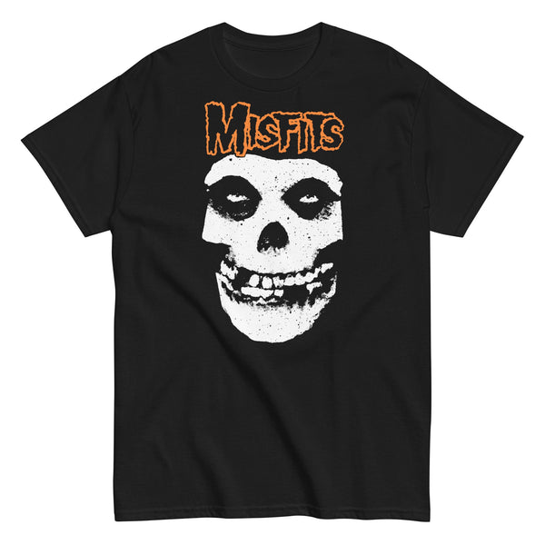 Misfits - Orange Skull T-Shirt - HYPER iCONiC.