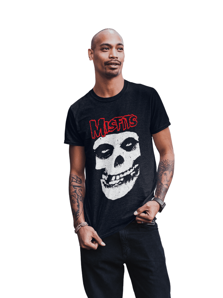 Misfits - Red Skull T-Shirt - HYPER iCONiC.
