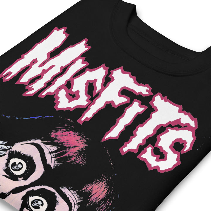 Misfits Screaming Jumbo Print Sweatshirt - HYPER iCONiC.