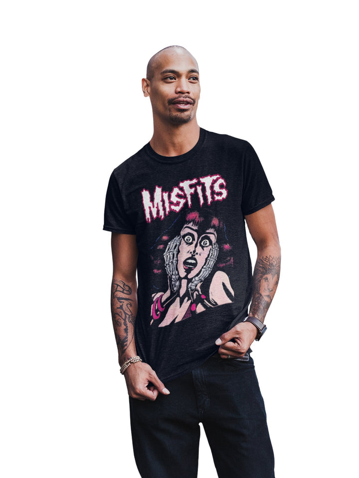 Misfits - Screaming Jumbo Print T-Shirt - HYPER iCONiC.