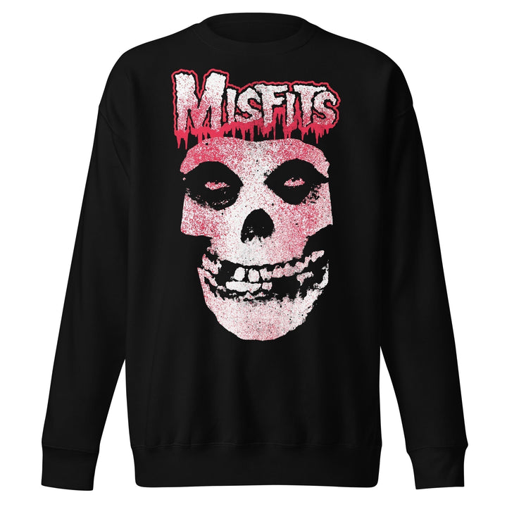 Misfits Tagged Skull Jumbo Print Sweatshirt - HYPER iCONiC.