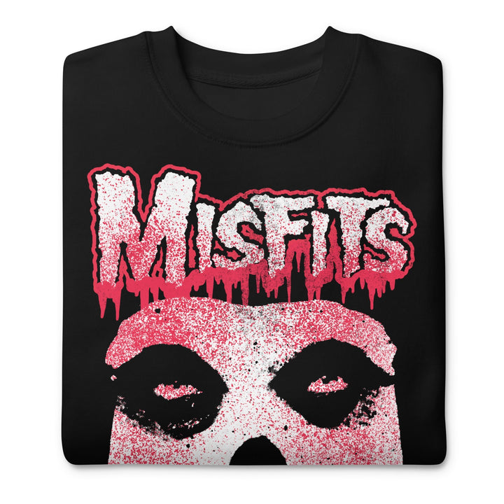 Misfits Tagged Skull Jumbo Print Sweatshirt - HYPER iCONiC.