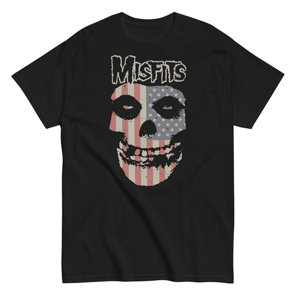 Misfits - USA Skull T-Shirt - HYPER iCONiC.