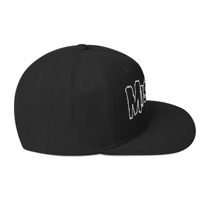 Misfits - White Drip Logo Snapback Hat - HYPER iCONiC.