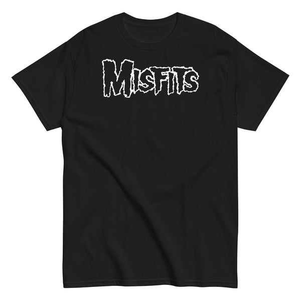 Misfits - White Drip Logo T-Shirt - HYPER iCONiC.