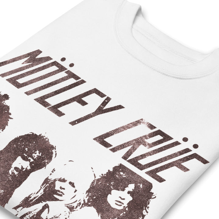 Motley Crue '82 Santa Monica Jumbo Print Sweatshirt - HYPER iCONiC.