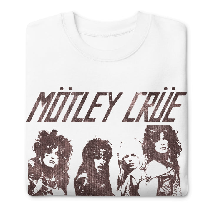 Motley Crue '82 Santa Monica Jumbo Print Sweatshirt - HYPER iCONiC.