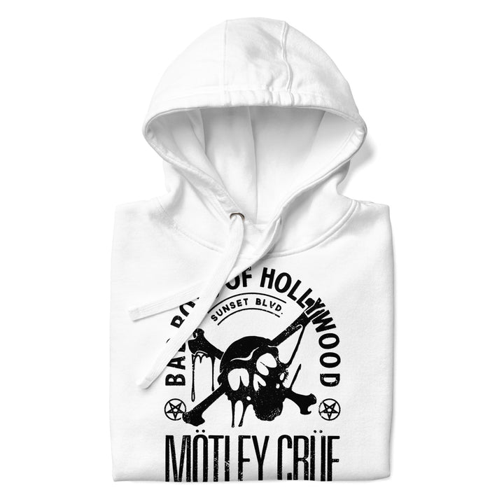 Motley Crue Bad Boys of Hollywood Classic Hoodie - HYPER iCONiC.