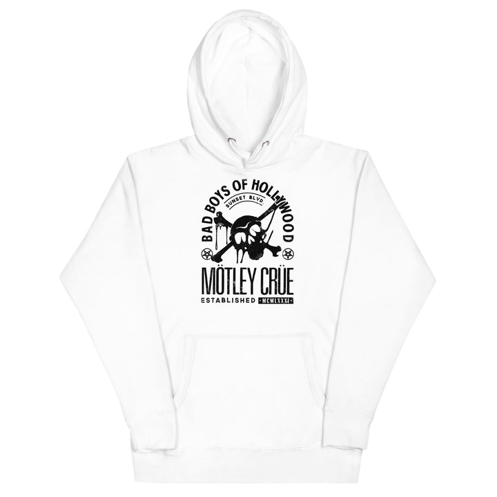 Motley Crue Bad Boys of Hollywood Classic Hoodie - HYPER iCONiC.