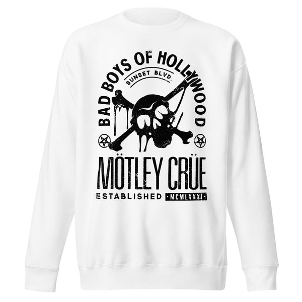 Motley Crue Bad Boys of Hollywood Jumbo Print Sweatshirt - HYPER iCONiC.