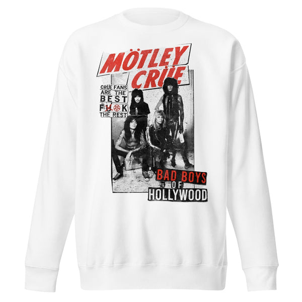 Motley Crue Crue Fans Jumbo Print Sweatshirt - HYPER iCONiC.