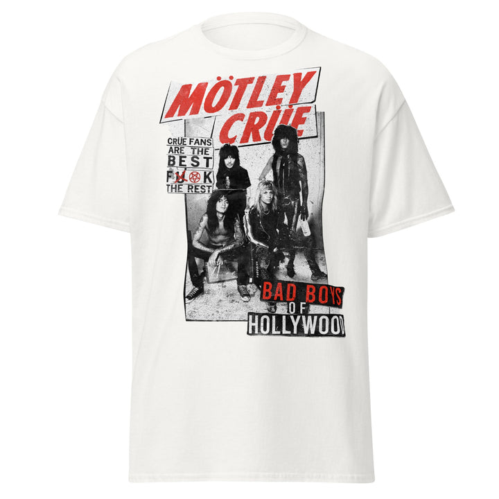 Motley Crue Crue Fans Jumbo Print T - shirt - HYPER iCONiC.