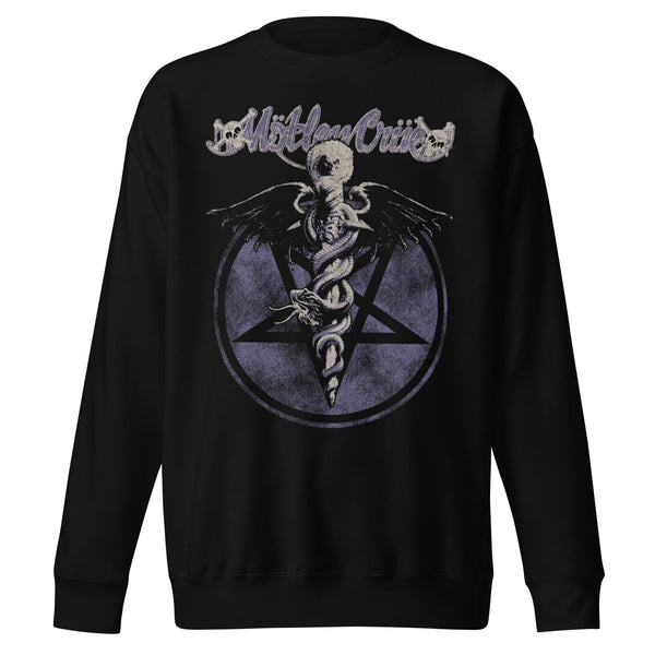 Motley Crue Dark Doctor Jumbo Print Sweatshirt - HYPER iCONiC.