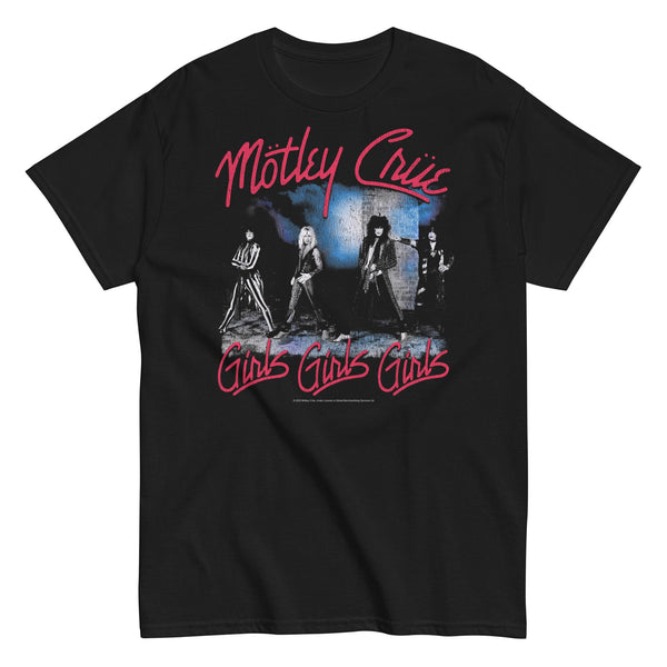 Motley Crue - Girls Girls Girls T-Shirt - HYPER iCONiC.
