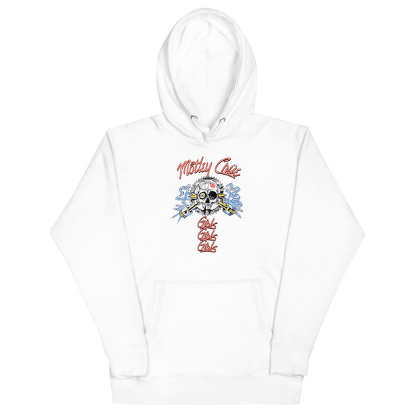 Motley Crue Girl's Skull Classic Hoodie - HYPER iCONiC.