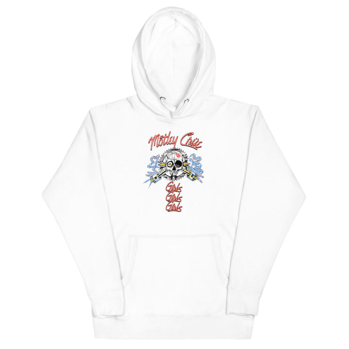 Motley Crue Girl's Skull Classic Hoodie - HYPER iCONiC.