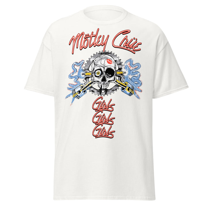 Motley Crue Girl's Skull Jumbo Print T - shirt - HYPER iCONiC.