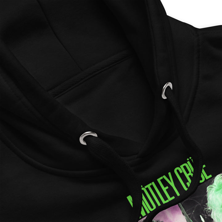 Motley Crue Green Shout Classic Hoodie - HYPER iCONiC.