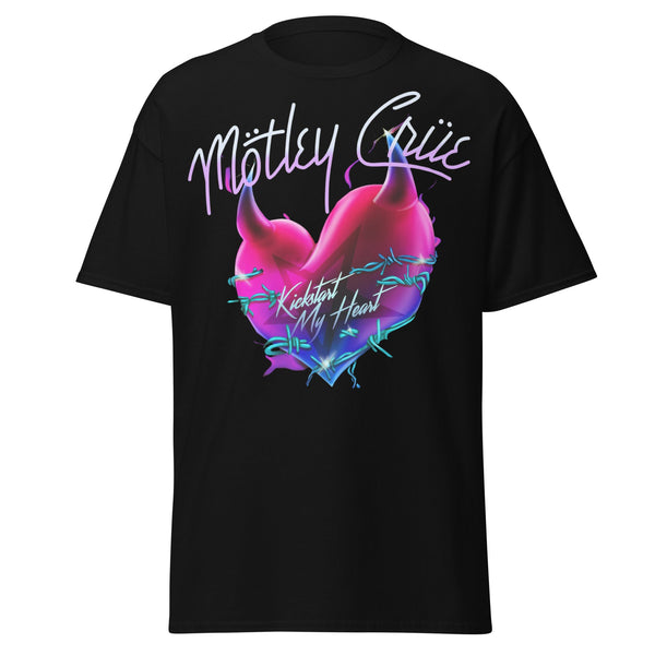 Motley Crue Kickstart Jumbo Print T - shirt - HYPER iCONiC.