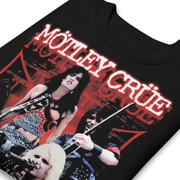 Motley Crue Live Jumbo Print Sweatshirt - HYPER iCONiC.