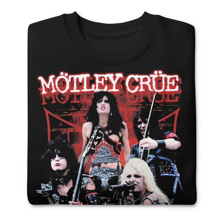 Motley Crue Live Jumbo Print Sweatshirt - HYPER iCONiC.