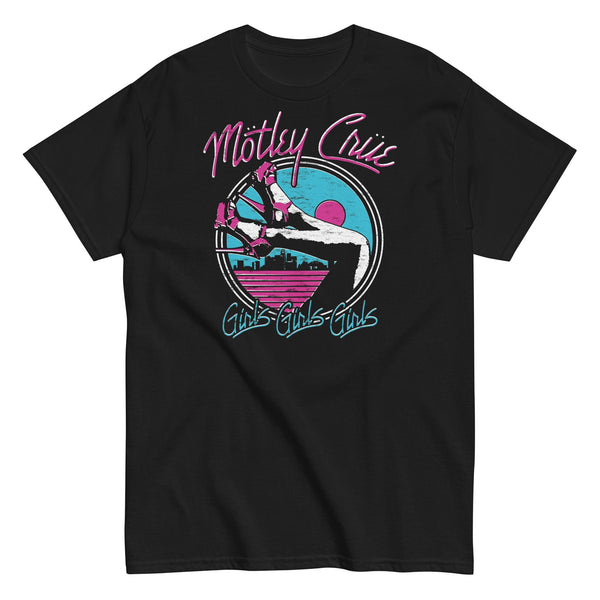 Motley Crue - Miami Girls T-Shirt - HYPER iCONiC.