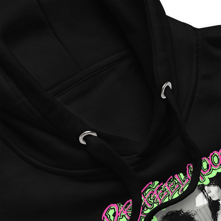 Motley Crue Neon Trip Dr. Feelgood Classic Hoodie - HYPER iCONiC.