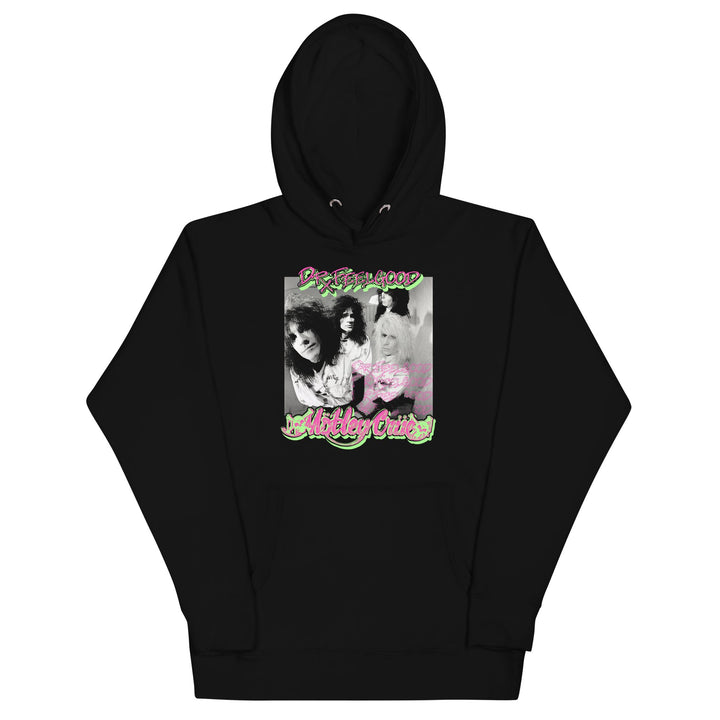 Motley Crue Neon Trip Dr. Feelgood Classic Hoodie - HYPER iCONiC.