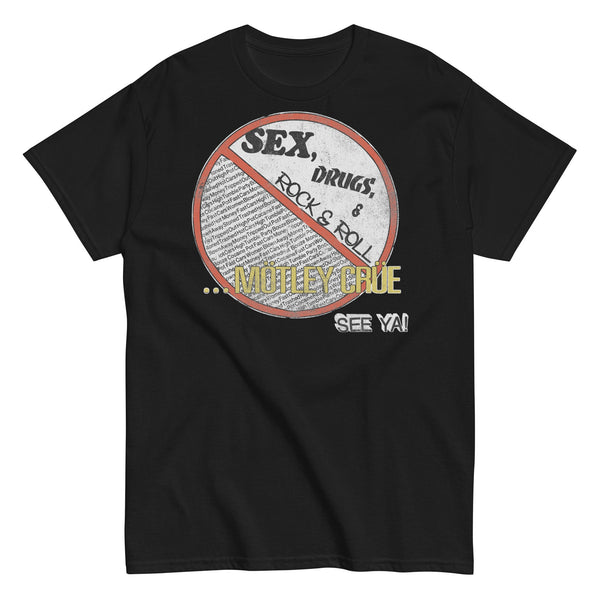 Motley Crue - No Fun Tour '84 T-Shirt - HYPER iCONiC.