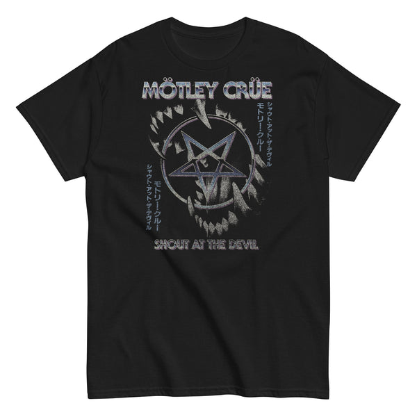 Motley Crue - Pentagram T-Shirt - HYPER iCONiC.