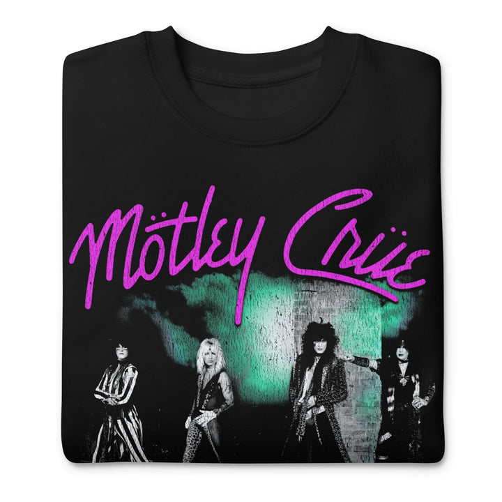 Motley Crue Pink Girls Jumbo Print Sweatshirt - HYPER iCONiC.