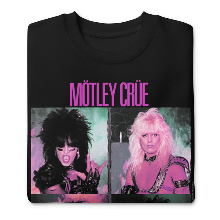 Motley Crue Pink Shout Jumbo Print Sweatshirt - HYPER iCONiC.