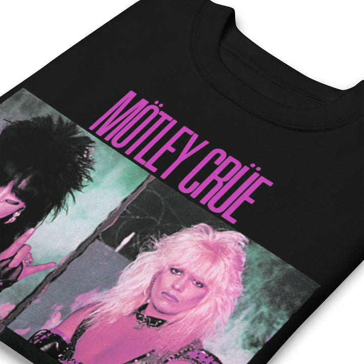 Motley Crue Pink Shout Jumbo Print Sweatshirt - HYPER iCONiC.