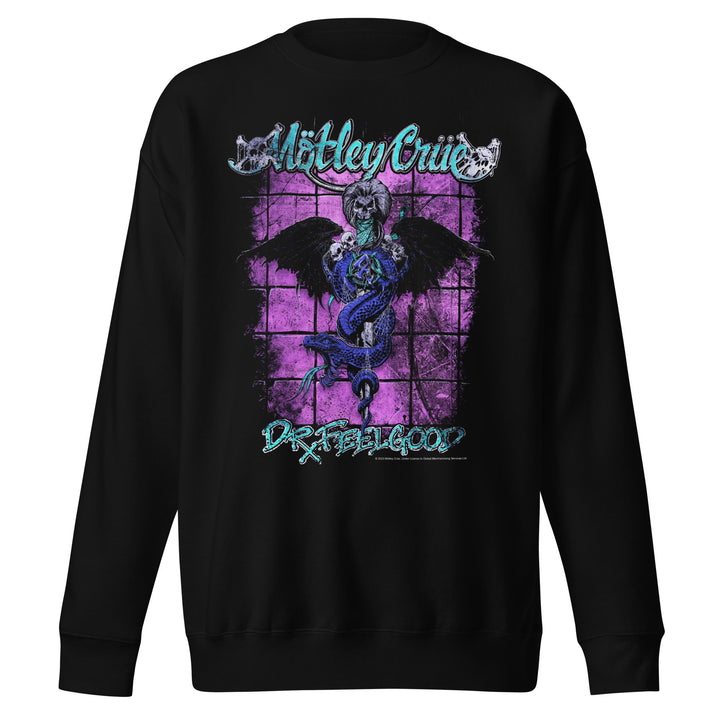 Motley Crue Pop Dr. Feelgood Jumbo Print Sweatshirt - HYPER iCONiC.