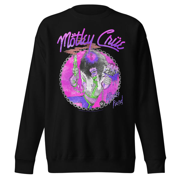 Motley Crue Purple Allister Jumbo Print Sweatshirt - HYPER iCONiC.