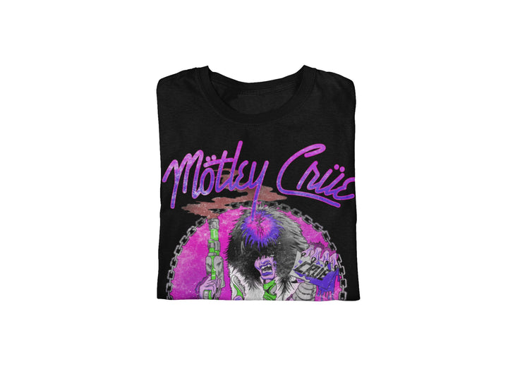 Motley Crue Purple Allister T-Shirt - HYPER iCONiC.